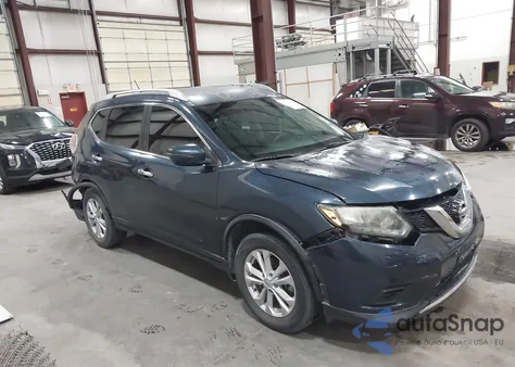 2016 Nissan Rogue Sv from USA, damaged, VIN KNMAT2MTXGP651388